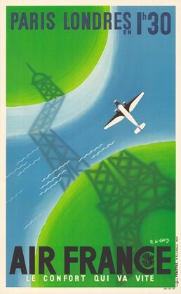 Paris Londres en 1h30 – Air France – Le confort qui va vite (1937) — size preview