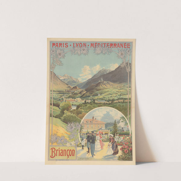Paris-Lyon-Méditerranée. Briançon (1901) by Louis Trinquier-Trianon