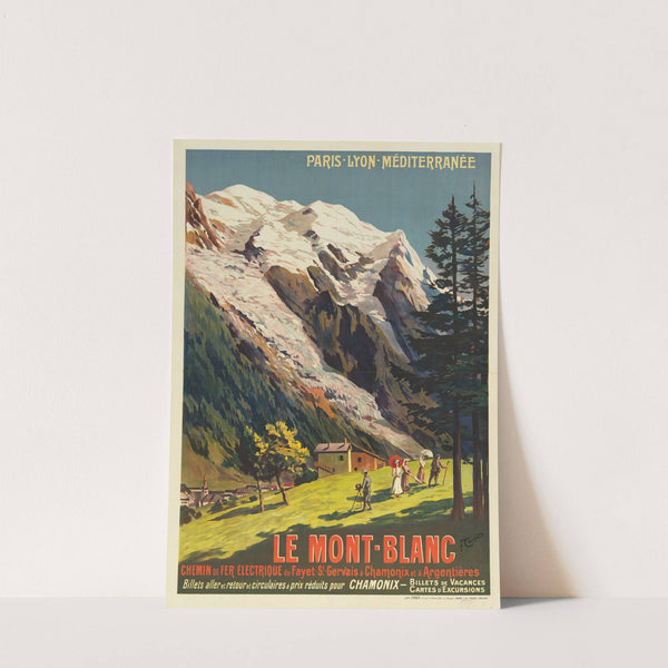 Paris-Lyon-Méditerranée. Le Mont-Blanc (1906) by François Cachoud