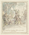 Paris onthaald door Menelaüs en Helena (1677 - 1755)