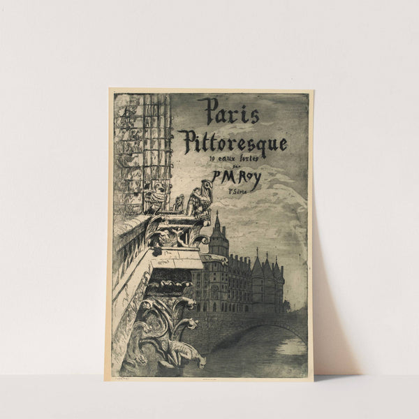 Paris Pittoresque couverture (19th Century) by Pierre-Marcel Roy
