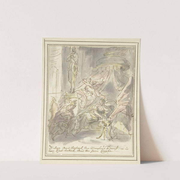 Paris troost Helena (1677 - 1755) by Elias van Nijmegen