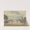 Parish Church, Front and Partial Right View, Ayot St. Lawrence, Hertfordshire by Samuel Davis