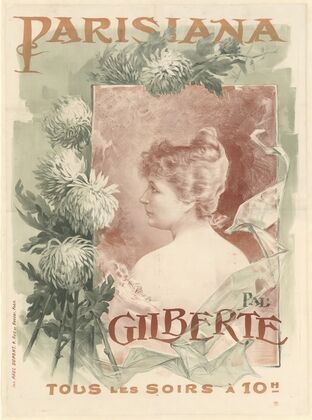 Parisiana. Gilberte tous les soirs à 10 h (1894)