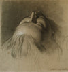 Parisina’s Sleep – Study for Head of Parisina