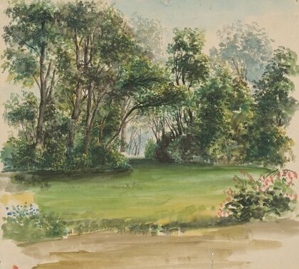 Park in Strážky (1870–1880)