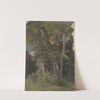 Park study, glade by Jakob Becker