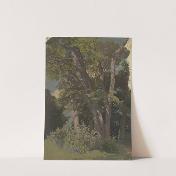 Park study, glade by Jakob Becker