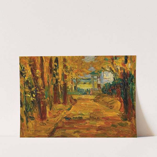 Park Von St. Cloud - Herbst I by Wassily Kandinsky