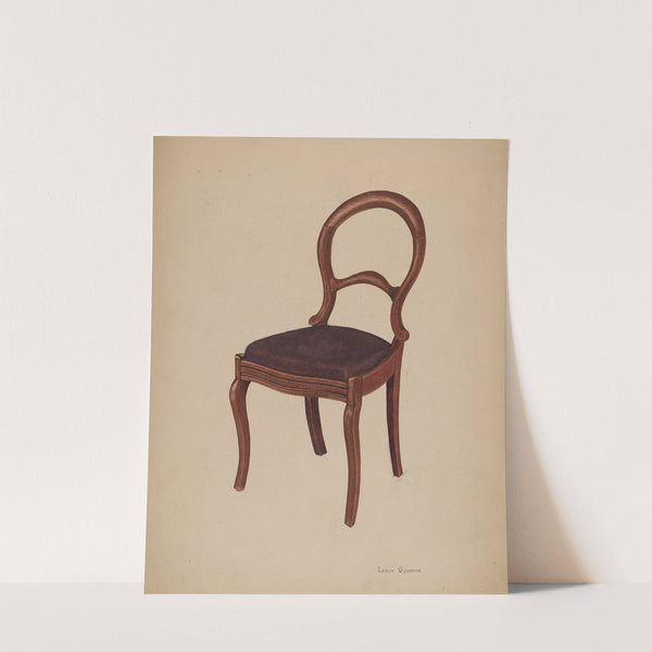 Parlor Chair by LeRoy Griffith