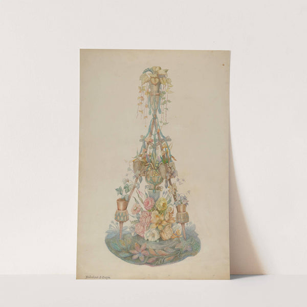 Parlor Flower Stand by Nicholas Zupa