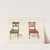 Parlour chairs. by Thomas Sheraton