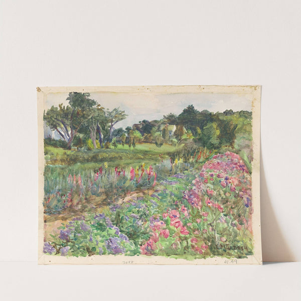 Parmelee Estate in Bloom by Dora Louise Murdoch