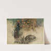Parmetella gathering Golden Leaves by Warwick Goble