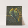 Parrots by Marinus Adrianus Koekkoek The Younger
