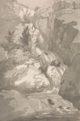 Part of Brind Gill in Ligburthwaite