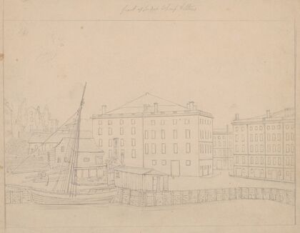 Part of India Wharf & stores