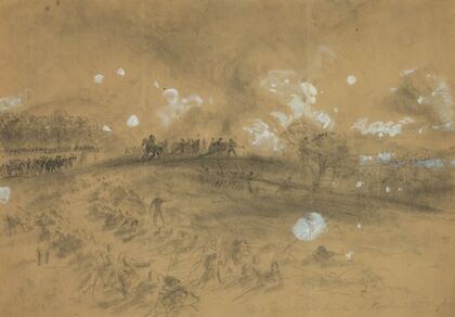 Part of Ward’s line, Kershaw attacking