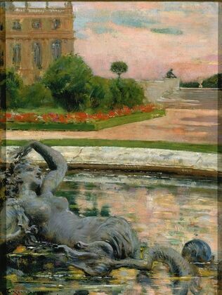 Parterre du Nord, Fontaine des Sirenes