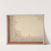 Partial design for the painted decoration of a ceiling by Jules-Edmond-Charles Lachaise