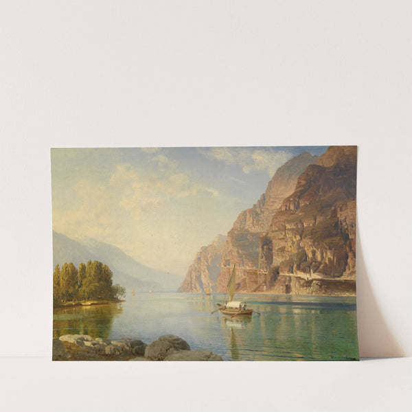Partie Am Comer See by Anton Hlavacek