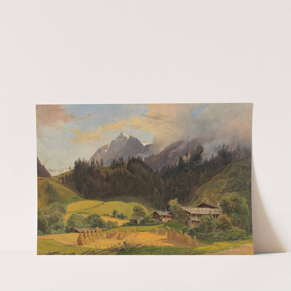 Partie aus dem Pinzgau by Joseph Holzer