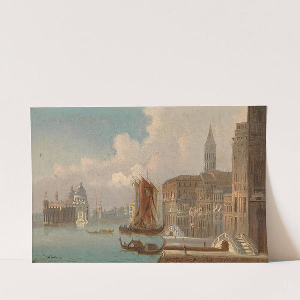 Partie aus Venedig by Johann Wilhelm Jankowski