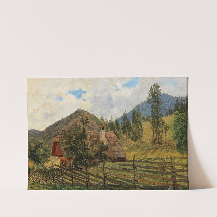‘Partie bei Mürzsteg’ [A Scene in Mürzsteg] by Circle of Friedrich Gauermann