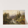 Partie bei Weyer by Gustav Barbarini