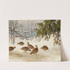 Partridges In Snow (1895) by Ferdinand von Wright