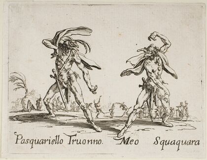 Pasquariello Truonno and Meo Squaquara (1631)