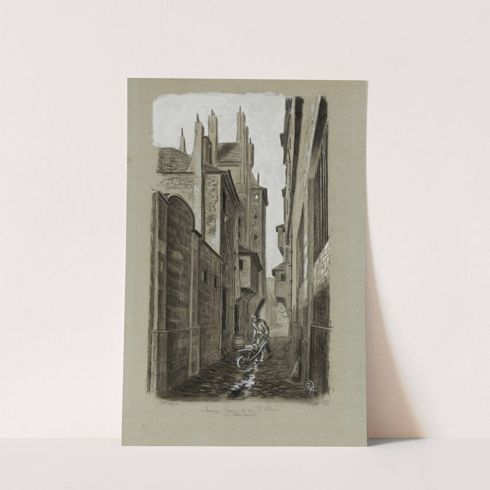 Passage, ruelle Sourlis, dans les rues de Beauce et Pastourelle, 3ème arrondissement (1895-1905) by Robert Frémont
