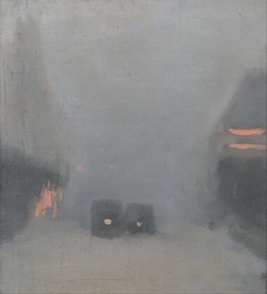 Passing trams (circa 1931)
