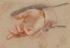 Pastelstudie til en udstrakt hånd (1790 – 1799)