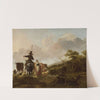 Pastoral landscape by Jan Baptist Wolfaerts