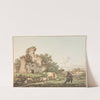Pastoral Landscape with a Ruin (1799) by Jacob Cats