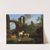 Pastoral Landscape with Ruins (1664) by Adriaen van de Velde