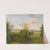 Pastoral landscape with two travellers by Achille Etna Michallon