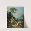 Pastoral with a Bagpipe Player (1749) by François Boucher