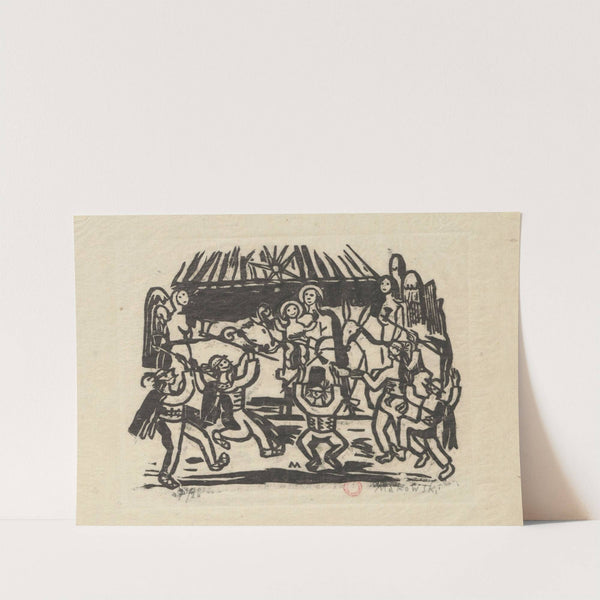 Pastorałki, Misterium (1924) by Tadeusz Makowski