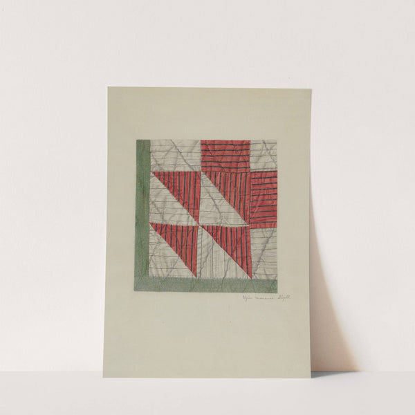 Patchwork Quilt by Elgin Moncure Styll