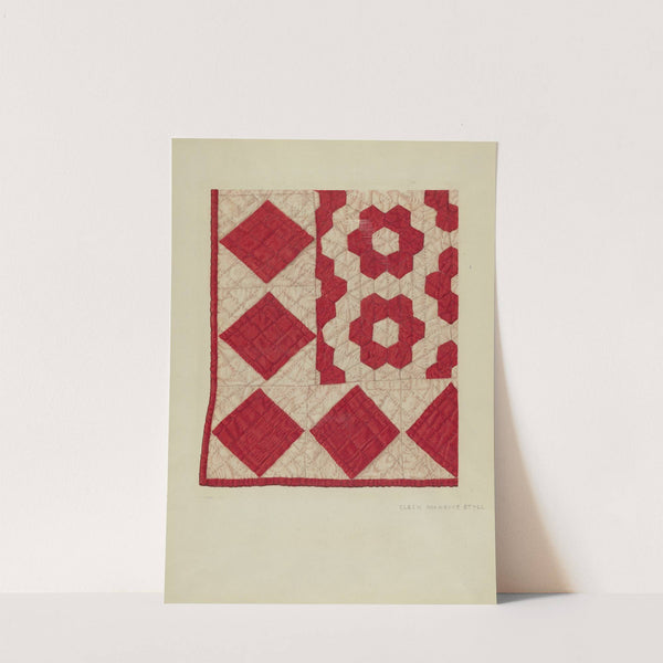 Patchwork Quilt by Elgin Moncure Styll