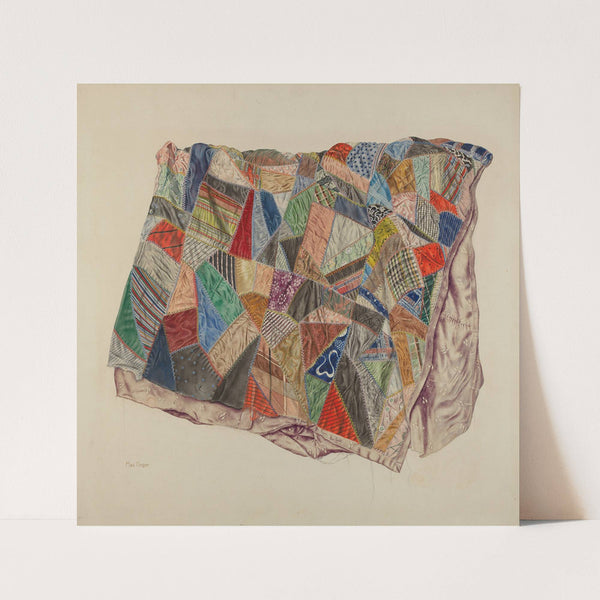 Patchwork Quilt by Max Unger
