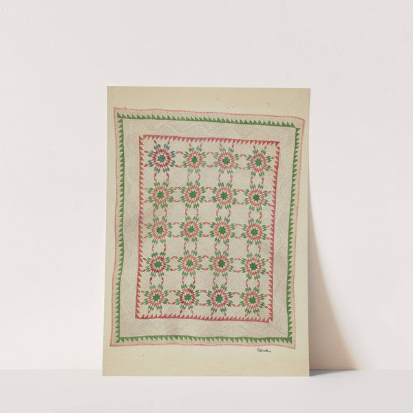 Patchwork Quilt by Charlotte Winter