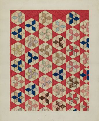 Patchwork Quilt – Evening Star