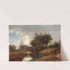 Path Leading to Farms by a Wooded Brook by Isaack van Ruisdael