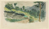Path on the Side of a Mountain, Eaux-Bonnes, the Pyrénées (1845)