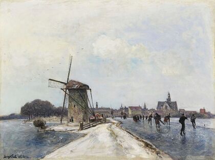 Patineurs À Maassluis