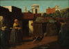 Patio porteño en 1850
