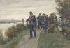 Patrouille van de infanterie
